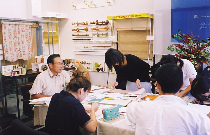 インターンシップ風景